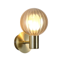Lumisphere bathroom wall lamp