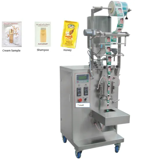 Single Lane 3/4 Side Sealing Liquid Packing Machine