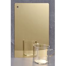 सोने का दर्पण ऐक्रेलिक शीट