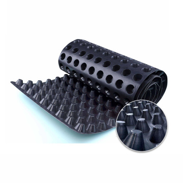 NETE Polymer HDPE Drainage Board for Waterproofing and Drainage Systems