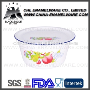 Cheap price custom porcelain enameled wash bowl