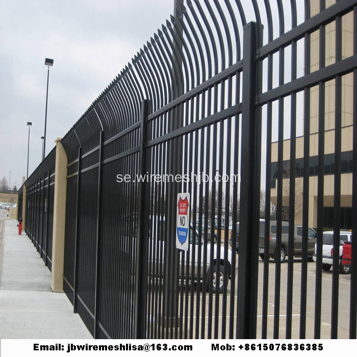 Powder Coated Zinc Steel Fence Paneler