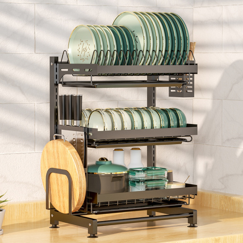 Multipurpose 3 Tier Dish Rack