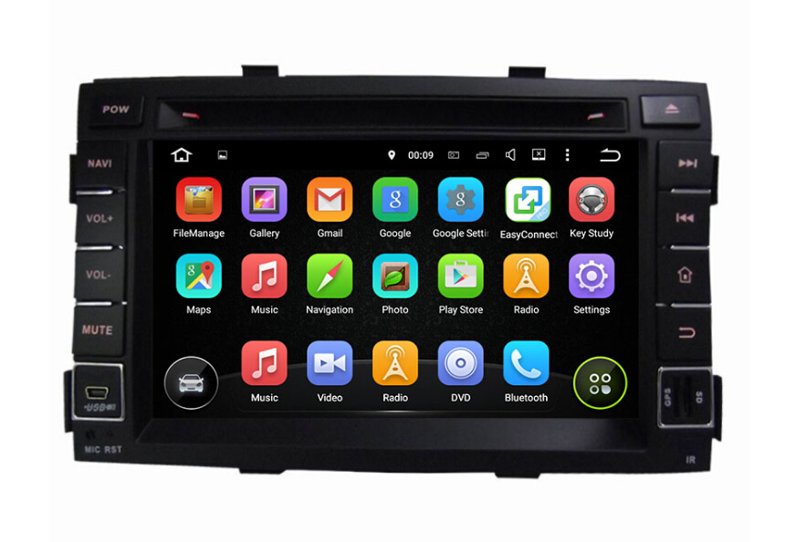 KIA Sorento 2011 Car Multimedia GPS