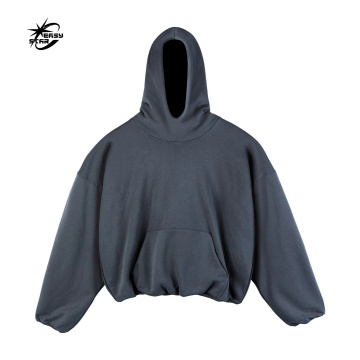 High Quality Custom Logo 400G 100% Cotton Heavyweight Fleece Hoodies