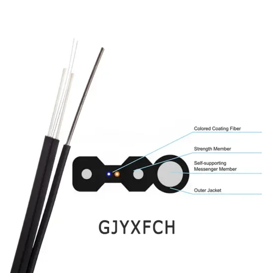 Steel Drop Optical Cable with G657A1 Sm Fiber