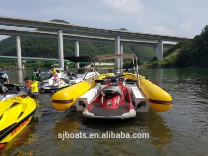 SANJ 6m waverunner PWC attached boat
