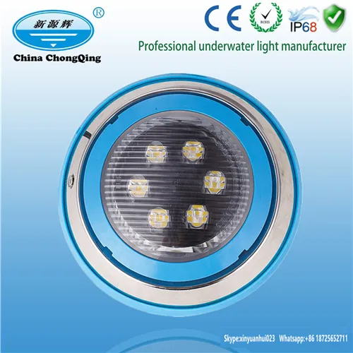 CE and ROHS certificate stainless steel LED pool lights for swimming pool
