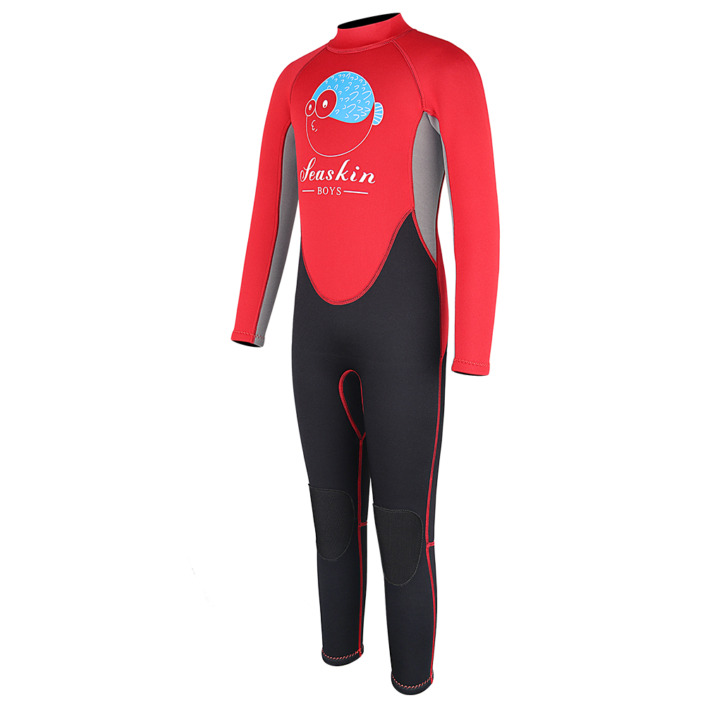 Seaskin 2020 Custom Kid Divers Wetsuits Boyut