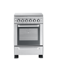 Free standing gas cooker with four burners