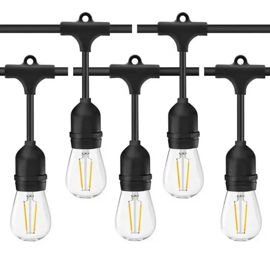 Waterproof LED String Lights for Christmas Garden Patio Cafe Decor and Diwali Holiday