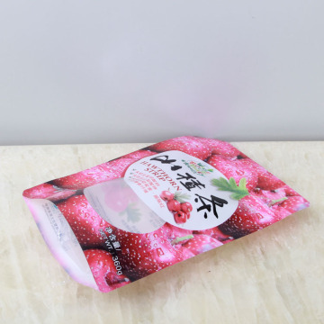 Moisture-proof food-grade plastic packaging bag with zipper