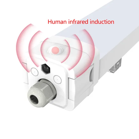 micro wave motion sensor vapor proof led light fixture