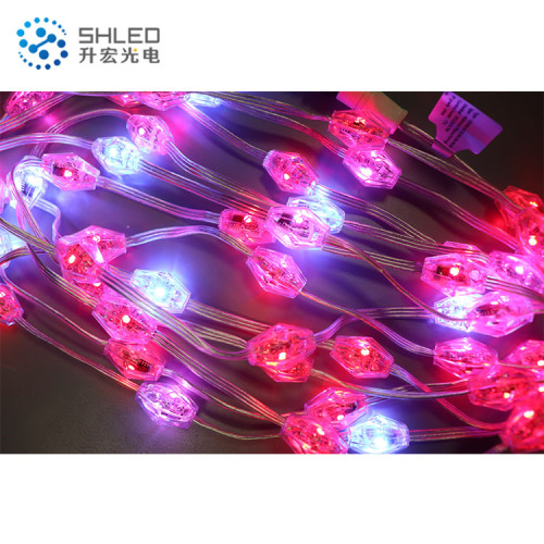 3D effect pixel led ball lights for decoration