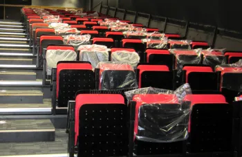 JY-780 factory VIP theater chair retractable spectator stand