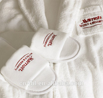 Best selling hotel cotton bath robes and slippers with custom logo                        
                                                Quality Choice