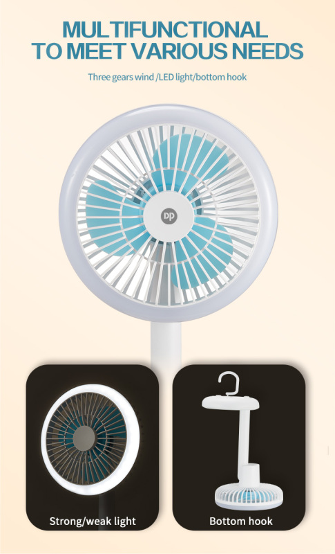 Desktop Table Stand Handheld USB Rechargeable Mini Fan