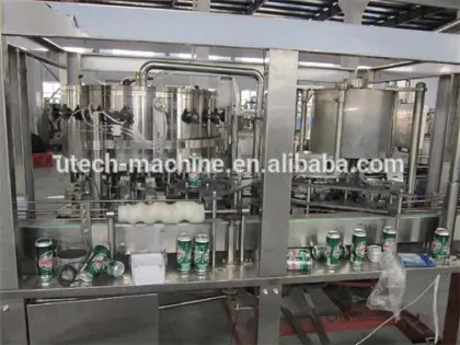Provide by China Can Honey Beer Filling Factory Automatic Can Packing Machine
