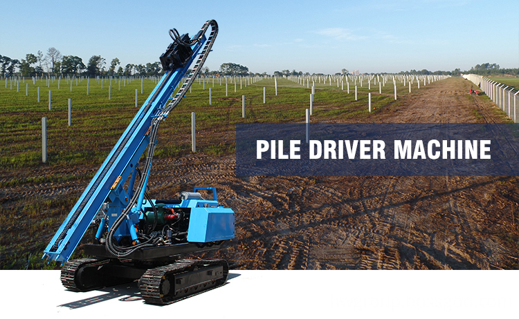 6m Solar Pile Driver 01