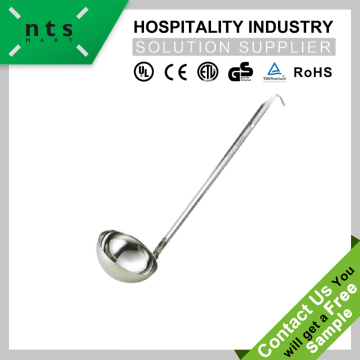hotel and kitchen stainless steel ladle