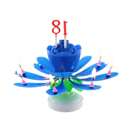 Chrysanthemum Flower Shaped Party Favored Candle