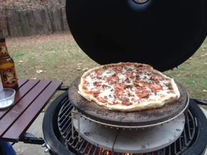 Grill Stack Rack for Big Green Egg grill