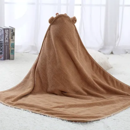 Animal Shape Fashion Factory Hooded Towels Kids