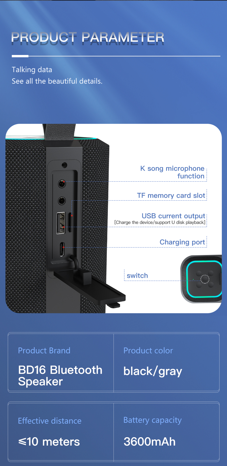 Bd16 Bluetooth Speaker 14 Jpg