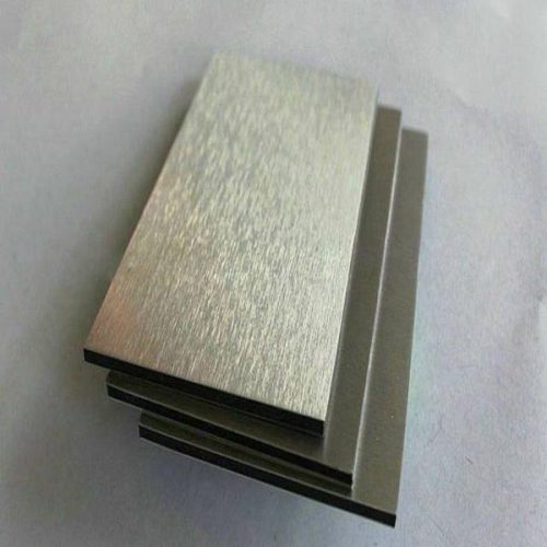 Panneau composite en aluminium brossé pour la surface de construction