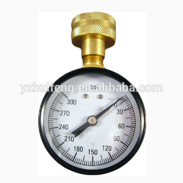 Brass Black Steel Case Internal Pressure Gauge