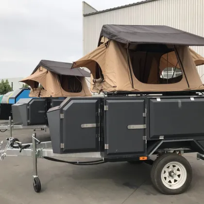Popular caravan trailer camping trailer family trailer