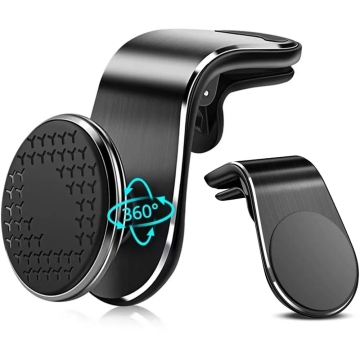 Magnetic Car Phone Holder for Air Vent with Rotating Mount