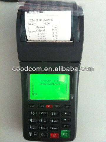 Handheld POS Money Transfer Printer GT6000S