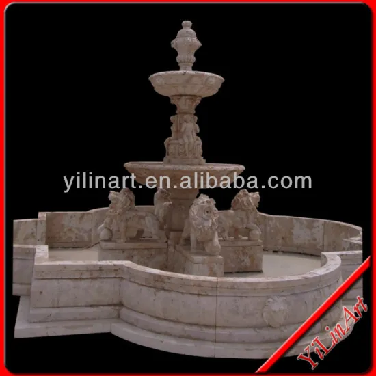 Large Garden Stone Fountain Sculpture Carving YL-P304
