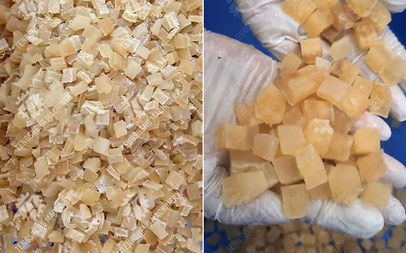 pork skin slicer machine