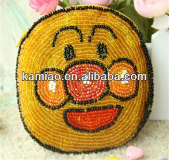 fashion handmade change purse lovely pearl beaded handbag