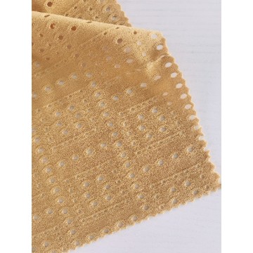 Ilhó Jacquard malha textura