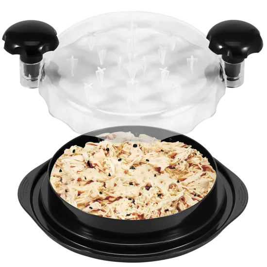 Hot Selling Chicken Breast Shredder Tool with Suction Cups: Twist and Clear Kitchen Aid