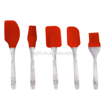 silicone cooking utensil with different design handle