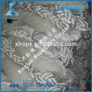 8 strand polypropylene split-film hawser rope for vessels/8strand hawser rope for sale