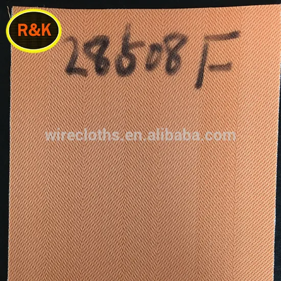 High quality 27508 28508 Polyester desulfurization vacuum filter belt for power plant
