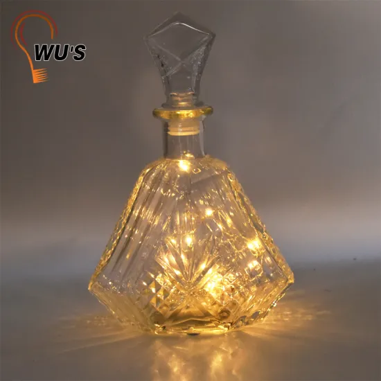Novelty Party home Decor lighting LED night light wine bottle lamps for sale