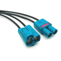 Universal Dual Fakra Male to Female Extension Cable