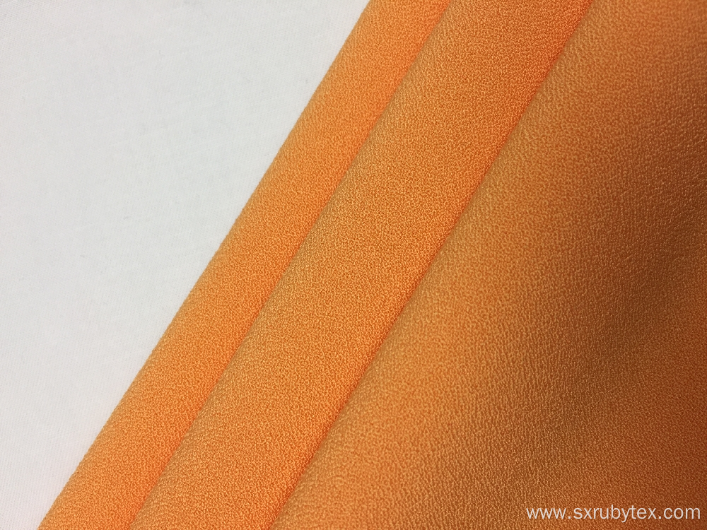 150D Polyester Spandex Crepe Solid Fabric