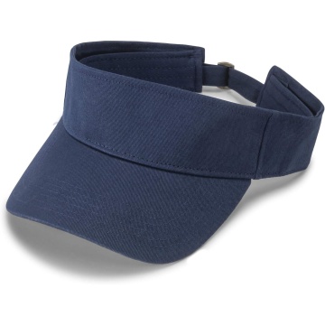 Custom Embroidered Sun Protection Visor Hat with Adjustable Closure