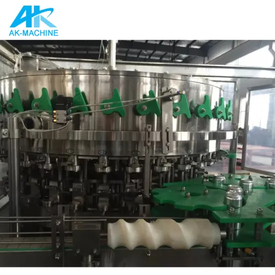  PET Can Filling Machine & Carbonated Beverage Can Filling Line 