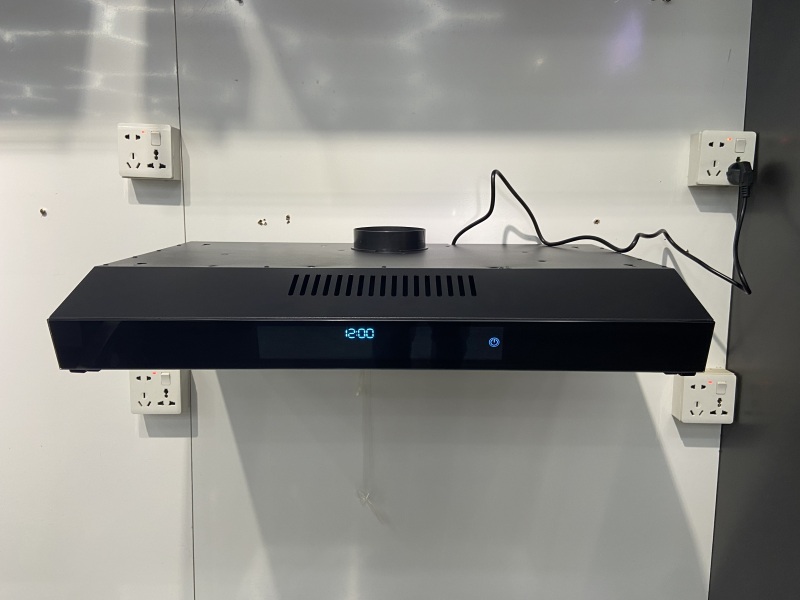 High Quality 60/90cm Stainless Steel Exhaust Hood Touch Control Cooker Hood Kitchen Slim Under Cabinet Range Hood