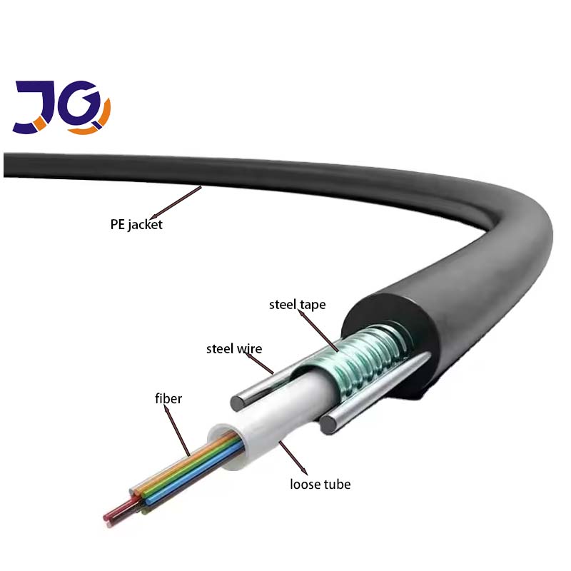 OutdoorG652D Singlemode Fibre Optic Cable Aerial GYXTW