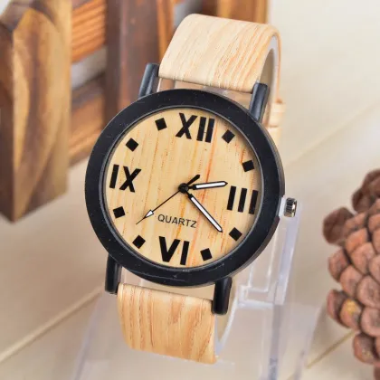 Wood Grain Smart Watch/Man Watch/Lady Watch/Unisex Watch