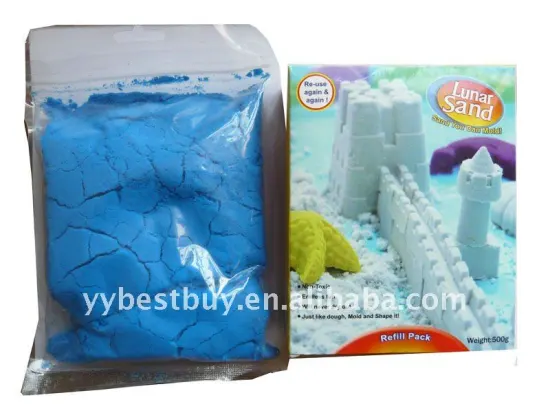 Beach fun modeling moon sand desk toy